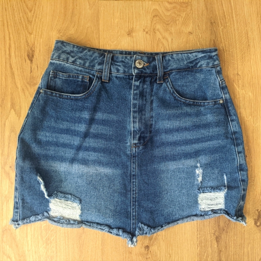 Forever 21 Jean Skirt